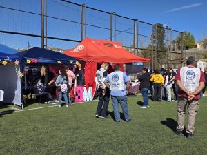 El Gobierno Provincial participó en la Fiesta de la Primavera Amarilla de Caleta Olivia