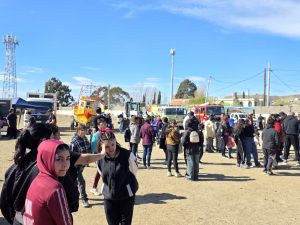 El Gobierno Provincial participó en la Fiesta de la Primavera Amarilla de Caleta Olivia