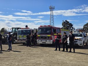 El Gobierno Provincial participó en la Fiesta de la Primavera Amarilla de Caleta Olivia