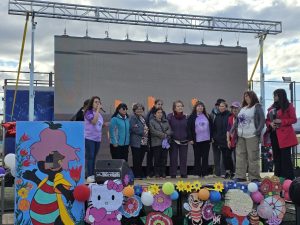 El Gobierno Provincial participó en la Fiesta de la Primavera Amarilla de Caleta Olivia
