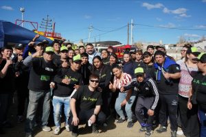 El Gobierno Provincial participó en la Fiesta de la Primavera Amarilla de Caleta Olivia