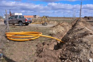 Distrigas comenzó la obra de gas en el barrio 22 de Septiembre que beneficiará a 800 familias