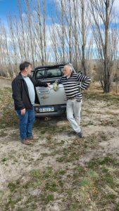 Agenda de trabajo del CAP en el interior: entrega de semillas y acompañamiento a productores