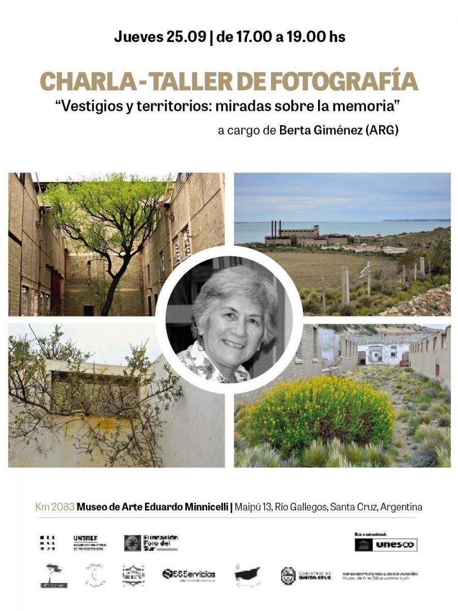 Invitan a la Charla–Taller de Fotografía a cargo de la reconocida artista Berta Giménez