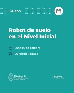 Comenzó la inscripción para cursos virtuales de formación docente en el nivel inicial
