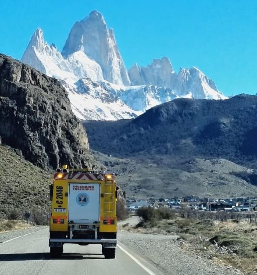 El Consejo Agrario Provincial puso en servicio el camión de incendios forestales en El Chaltén