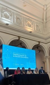 Gatica: “Los estudiantes son un pilar muy importante en la transformación de la escuela secundaria”