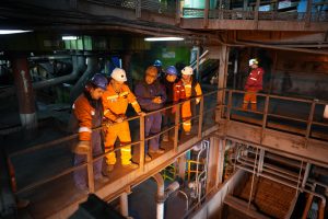 Visita a YCRT: Daniel Álvarez respaldó a los trabajadores y a la producción carbonífera