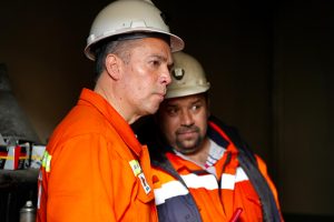 Visita a YCRT: Daniel Álvarez respaldó a los trabajadores y a la producción carbonífera