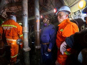 Visita a YCRT: Daniel Álvarez respaldó a los trabajadores y a la producción carbonífera