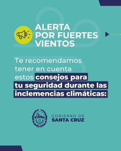 Atención vecinos: Servicios Públicos brinda recomendaciones a seguir por fuertes vientos