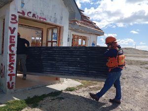 Fuertes ráfagas: Protección Civil coordinó con éxito operativos en toda Santa Cruz