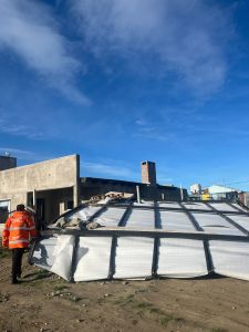 Fuertes ráfagas: Protección Civil coordinó con éxito operativos en toda Santa Cruz