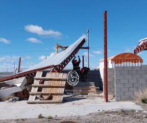 Temporal de viento en Santa Cruz: fuertes ráfagas provocaron daños y complicaron la circulación