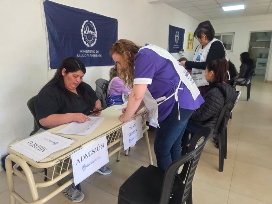 Se realizó una nueva jornada intersectorial en Caleta Olivia