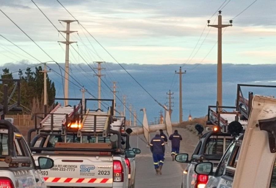 El responsable del apagón en Río Gallegos se presentó y cubrió los daños