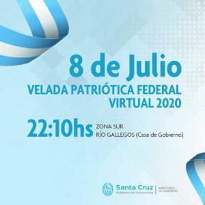 Velada Patriótica Federal y Virtual: Seguí la transmisión desde las 22