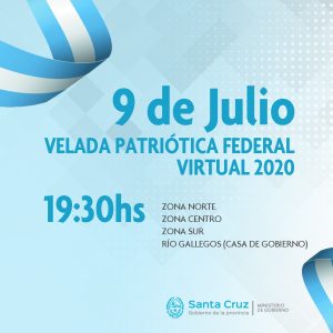 Velada Patriótica Federal y Virtual: Seguí la transmisión desde las 22