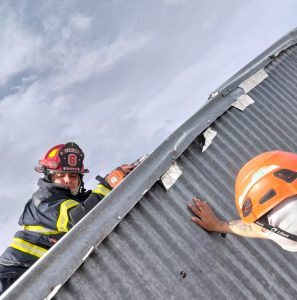 Se trabajó de forma coordinada con respuesta inmediata ante el alerta naranja en zona norte