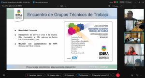 Santa Cruz participó en la reunión del Consejo Directivo de IDERA