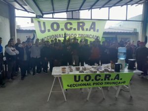 Pico Truncado: se llevó a cabo una capacitación en Seguridad e Higiene en Construcción