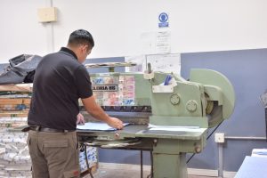 #SomosElEstado: Artes Gráficas, una pasión que se traduce en impresos y creaciones artísticas