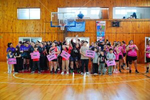 Salud estuvo presente en "Juntas en la cancha, juntas en la lucha"