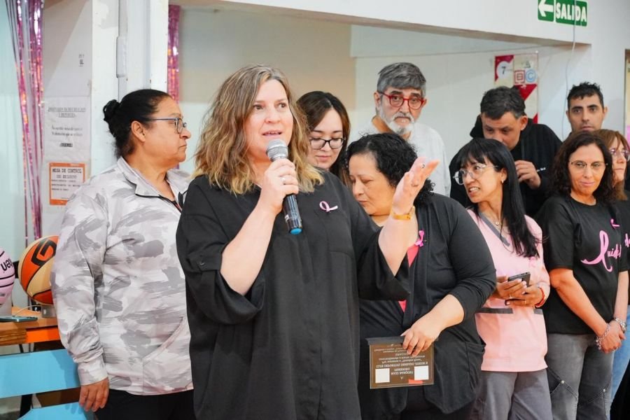 Salud estuvo presente en "Juntas en la cancha, juntas en la lucha"