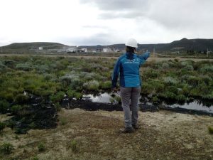 Santa Cruz intimó a YPF a remediar un incidente ambiental detectado en Cañadón Seco