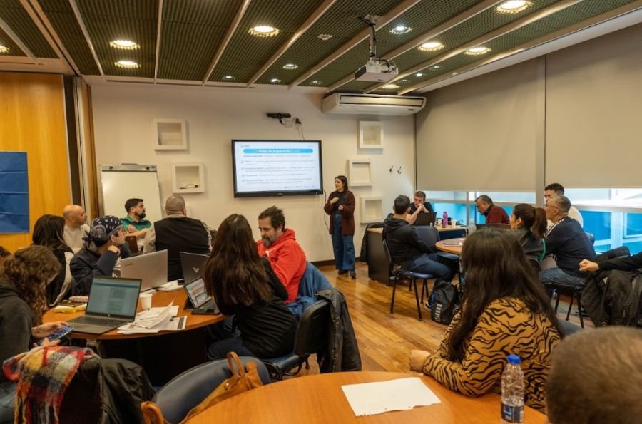 Finalizaron las capacitaciones junto a la Fundación Banco Santa Cruz