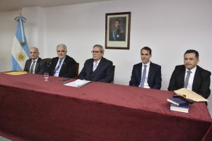 El Gobierno Provincial acompañó la asunción de los nuevos vocales del Tribunal Superior de Justicia