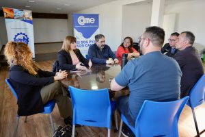 Daniel Álvarez encabezó un encuentro con comerciantes de la Zona Norte Provincial