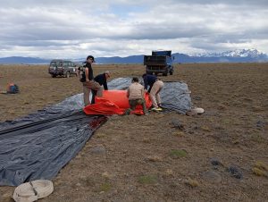 Instalaron equipamiento para el combate de incendios forestales en El Chaltén