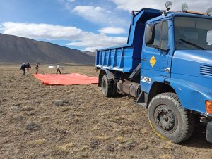 Instalaron equipamiento para el combate de incendios forestales en El Chaltén