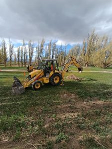 Éxito en Lago Posadas: entregaron certificados de la capacitación en maquinaria pesada