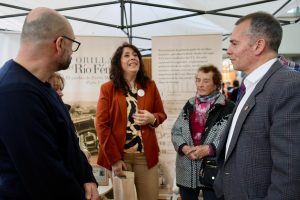 Daniel Álvarez acompañó la apertura de la Feria del Libro en Perito Moreno