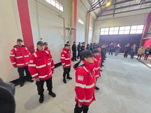 El Jefe de Gabinete destacó la labor de la Unidad de Bomberos en el 40° Aniversario de El Chaltén