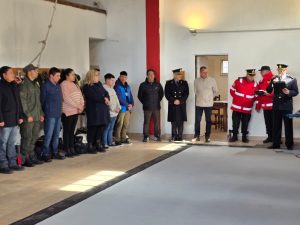 El Jefe de Gabinete destacó la labor de la Unidad de Bomberos en el 40° Aniversario de El Chaltén