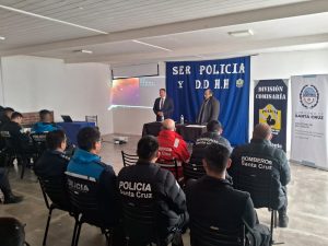 Se realizó una capacitación en derechos humanos para fuerzas de seguridad
