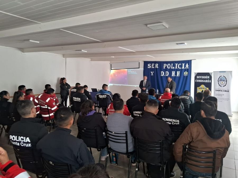 Se realizó una capacitación en derechos humanos para fuerzas de seguridad