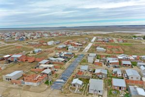 Daniel Álvarez recorrió instituciones y obras en ejecución en Puerto San Julián