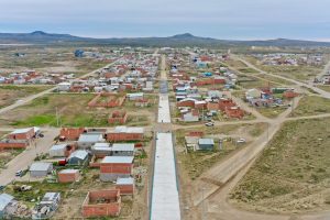 Daniel Álvarez recorrió instituciones y obras en ejecución en Puerto San Julián