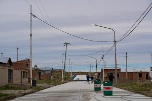 Daniel Álvarez recorrió instituciones y obras en ejecución en Puerto San Julián