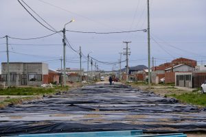 Daniel Álvarez recorrió instituciones y obras en ejecución en Puerto San Julián