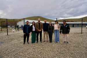 Daniel Álvarez encabezó una jornada de trabajo en Puerto Santa Cruz junto al intendente Juan Manuel Bórquez