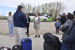 Educación acompañó a la nueva delegación, de un total de 408 participantes, que partió a las prácticas en minería