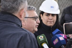 Autoridades Provinciales recorrieron obras de extensión de la red de gas en Barrio 22 de Septiembre