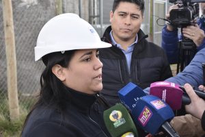 Autoridades Provinciales recorrieron obras de extensión de la red de gas en Barrio 22 de Septiembre