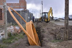 Autoridades Provinciales recorrieron obras de extensión de la red de gas en Barrio 22 de Septiembre