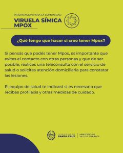 Viruela Símica (MPOX): esta es la información que necesitas tener en cuenta